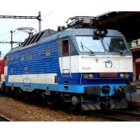 Železničná Spoločnosť Slovensko ZSSK #350 003-0 Gorilla Blue Top White Front Scheme Class ES 499.0001 Electric Locomotive for Model Railroaders Inspiration