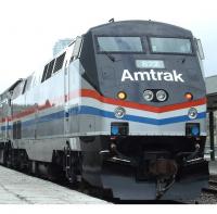 Amtrak AMTK #822 Red White Blue Stripes Scheme Class GE Dash 8 Phase III AMD103/P40DC Passenger Diesel-Electric Locomotive DCC & SoundTraxx Tsunami2