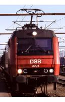 Danske Statsbaner DSB #EA 3005 HO William Radford Ribbed Sort Vinrød Scheme Class EA (86) Electric Locomotive DCC Ready