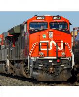 Canadian National #3233 HO CN Veterans Khaki Scheme Class GE ET44AC Tier 4 GEVO Diesel-Electric Locomotive DCC & ESU® Loksound