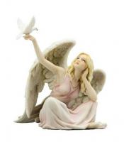 Peace The Angel & Dove Premium Figure Diorama  anděl s holubicí soška