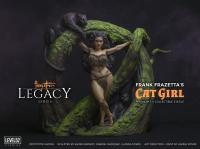 Cat Girl & Puma The Frank Frazetta Legacy Premium Quarter Scale Statue Diorama