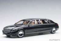 Mercedes-Maybach S 600 Pullman Black 1/18 Die-Cast Vehicle