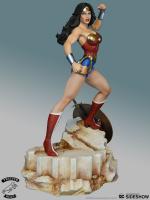 Wonder Woman Atop An Antique-Themed Base The Super Powers Maquette