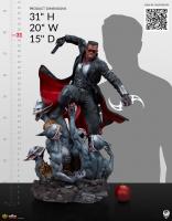 BLADE Atop A Dhampir-Themed Base The Marvels Midnight Suns Museum Third Scale Statue Diorama