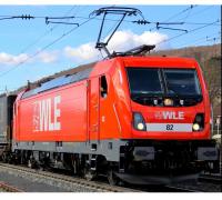 Westfälische Landes-Eisenbahn GmbH WLE #82 Red Scheme D-BTK Bombardier TRAXX F160 MS3 Class 142 Multi- Electric Locomotive LIVE for Model Railroaders Inspiration