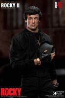 Sylvester Stallone As Rocky Balboa In A Black Suit The Rocky II 1979 DELUXE Sixth Scale Figure