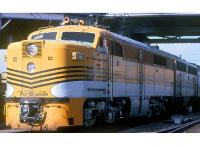 Denver & Rio Grande Western D & RGW #601A+#601B HO Yellow Silver Scheme Class ALCO PA 1/PB-1 Two-Section Diesel-Electric Locomotive Silent DCC & TCS Sound