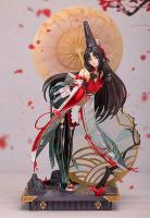 Tsuchimikado Kurumi In An Onmyoki Outfit & Paper Umbrella Anime Figure Diorama