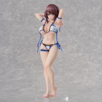 Ichiyoru-chan In A Blue-Trimmed Bikini Outfit Sexy Anime Figure