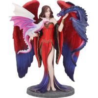 Fairy Mistress & Two Dragons Premium Figure Diorama dračí dívka soška