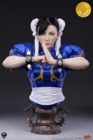 Chun-Li In A Martial Arts Salute The Street Fighter Gold Exclusive LIFE-SIZE Bust