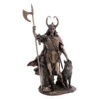 Loki-Norse Trickster God Bronze Statue