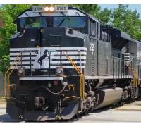 Norfolk Southern NS #2658 HO Horsehead Black White Stripes Scheme Class SD70M-2 Road-Switcher Diesel-Electric Locomotive DCC & Sound Tsunami2