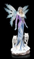 The Fairy & White Wolves Premium Figure  víla a vlci  soška
