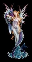 The Sea Fairy And Dragon Premium Figure   drak a dívka soška