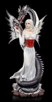 Sneka The Fairy And Dragon Premium Figure   drak a dívka soška