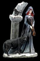 Violinist the Witch And Wolf & Bird Premium Figure Diorama  vlk a čarodějka  soška