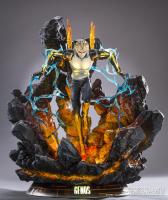 Genos The Demon Cyborg HQS Out Of Lava Crater Statue Diorama