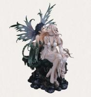 The Fairy Sitting And Woman Premium Figure  