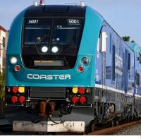 North County Transit District NCTC #5001 HO Coaster Blue Azure Black Front Scheme Class SC-44 Short-distance Corridor Siemens Charger Diesel-Electric Locomotive DCC & LokSound