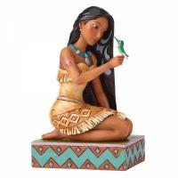 Pocahontas & Flit Hummingbird The Princesses Chat Statue Diorama