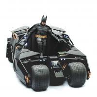 Batmobile Replica & Batman Figure The Dark Knight Sixth Scale Collectible (2-Unit Pack)