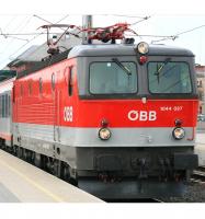 Österreichische Bundesbahnen ÖBB #1044 037 Red White Scheme Class 1044/1144 Electric Locomotive for Model Railroaders Inspiration