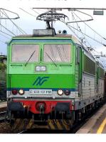 Ferrovie Nord Milano FNM #E630-01 HO Peršing Green White Blue Stripes Scheme Class 163 (E 630) Electric Locomotive DCC & Sound