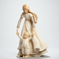 First Steps The Mother And Child Premium Figure Diorama  první krůčky  soška