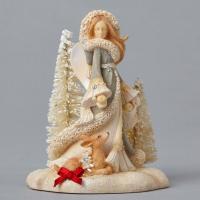 Winter Vignette The Angel Premium Figure Diorama  soška anděla