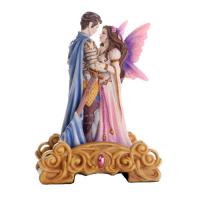 Eternal Love The Fairy And Her Knight Premium Figure Diorama  víla a rytíř soška
