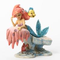 Little Mermaid Dreaming Under The Sea Disney 25th Anniversary Statue Diorama Malá mořská víla