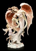 The Guardian Angel And Child In Play Premium Figure Diorama soška anděla a dítěte