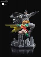 Batman & Robin Atop A City Skyline Base The DC Comics Deluxe Art Scale 1/10 Statue