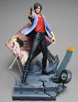 Nicky Larson The Private Detective City Hunter Manga Statue Diorama