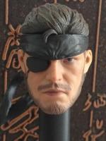 Naked Snake Big Boss Head Sculpt For for Sixth Scale Figure