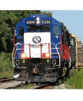 Florida Gulf & Atlantic Railroad FGAR #6300 Bicentennial Red White Blue Stripes Scheme EMD SD40-2 Road-Switcher Diesel-Electric Locomotive for Model Railroaders Inspiration
