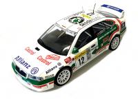 Škoda Octavia WRC Evo2 n. 12 Rally Monte Carlo 2001 1/18 Die-Cast Vehicle     model auta Skoda