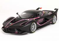 Ferrari FXX-K No. 66 Matt Black China Pink 1/18 Die-Cast Vehicle