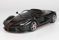 Ferrari LaFerrari Aperta New Black Dayton 1/18 Die-Cast Vehicle