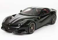 Ferrari F12 TDF New Black Daytona Met 1/18 Die-Cast Vehicle