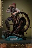 Johnny Depp As Captain Jack Sparrow The Pirates of Caribbean: Dead Men Tell No Tales DELUXE Sixth Scale Figure Diorama