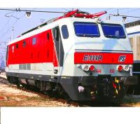 Ferrovie dello Stato Italiane FS #444R 061 HO Grigio Perla & Centro Rosso Scheme Class E 444 (E.447, E.444R) Electric Locomotive DCC & Sound