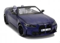 BMW M4 (G83) CABRIOLET 2020 Matt Blue 1/18 Die-Cast Vehicle
