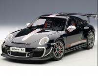 Porsche 911 (997) GT3 RS 4.0 Glossy Black 1/18 Die-Cast Vehicle