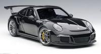 Porsche 911 (991) GT3 RS 4.0 Glossy Black 1/18 Die-Cast Vehicle   ABS