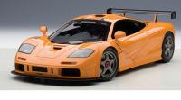 McLaren F1 LM-XP1 Historic Orange 1/18 Die-Cast Vehicle
