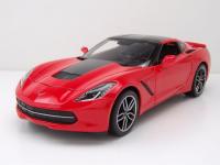 Chevrolet Corvette Stingray C7 Z51 2014 Red 1/18 Die-Cast Vehicle