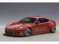 Toyota GT 86 Rocket Bunny Red 1/18 Die-Cast Vehicle  ABS